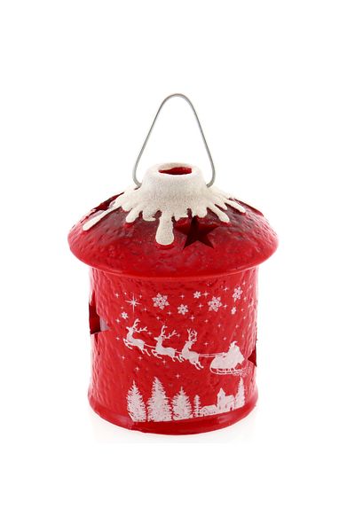 GiftExpress White-Red Fir Candle