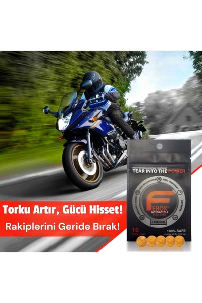 Ferox Fuel Tabs / Yakıt Katkısı Ve Motor Koruyucu / 1 Tablet = 30 Lt / Benzin...