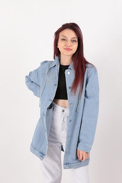 Aynaz 14558 Women's Jean Jacket