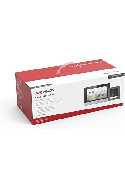 Hikvision نظام كاميرات المراقبة من هيكفيجن - DS-KIS602 لاسلكي أبيض