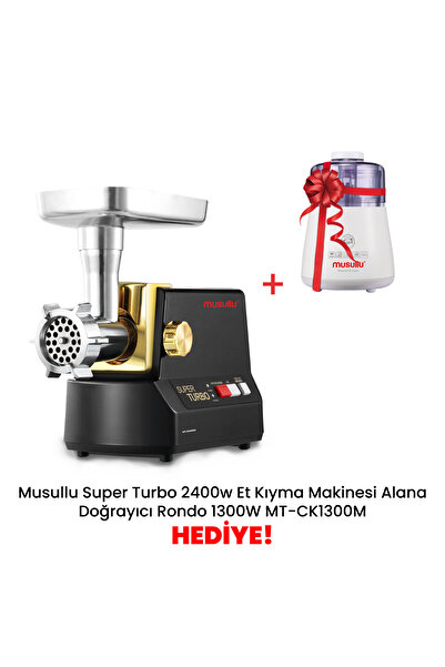 Musullu 2400w Et Kıyma Makinesi RONDO HEDİYELİ
