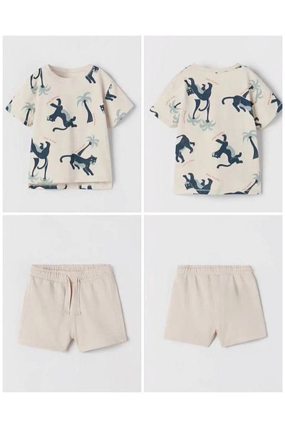 Soft kids Summer Top and Bottom Set