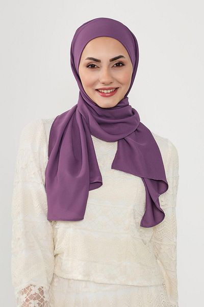 Aisha's Design شال كريب عملي، PS-52