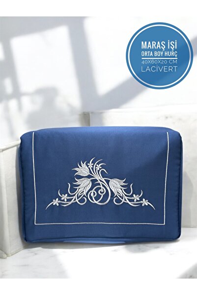 Mariabella Home Collection Maraş İşi Hurç 40x60x20 cm Orta Boy Çeyizlik Nakış...