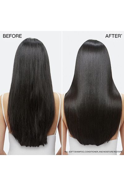 REDKEN All Soft Shampoo 300ml – Intense Softness & Shine For Dry, Brittle Hair With Argan Oil