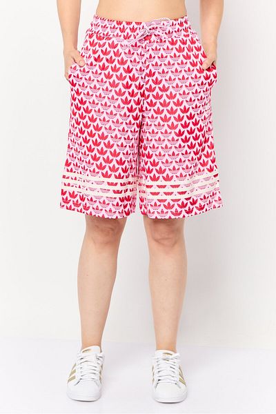adidas Women Sportswear Fit Training BB Monogram Shorts, Multicolor