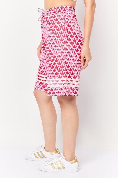 adidas Women Sportswear Fit Training BB Monogram Shorts, Multicolor