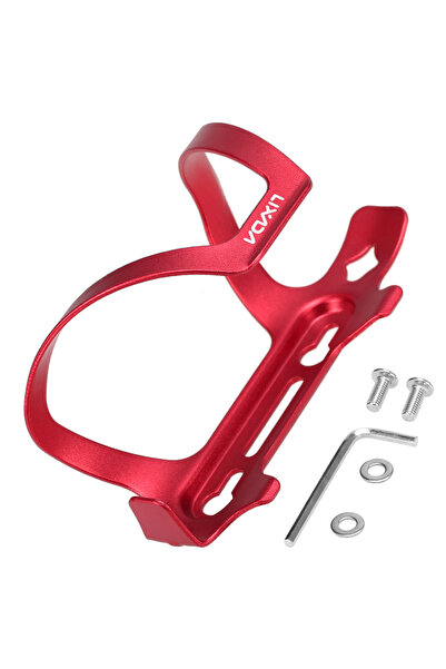 Choice حامل زجاجة مياه خفيف الوزن من ليكسادا باللون الأحمر، مصنوع من سبيكة مع...