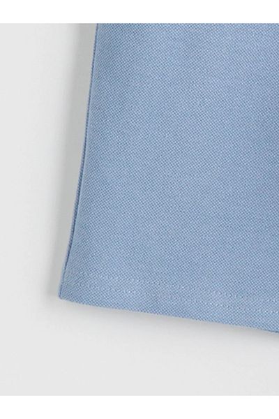 LC Waikiki Pantaloni scurți pentru băieți LCW Kids Blue cu talie elastică