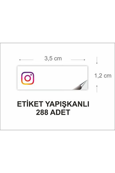 Hsn Instagram Logo Sticker 288Pcs