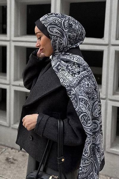 carell Medina Açıkgöz'Ün Choice Nilla Cotton Shawl Ephesus Gray
