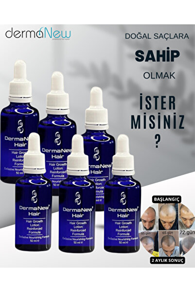 dermanew Serum - Sac Bakım Yağı - Saç Gürleştirici - Serum - Saç Yağı - Hair ...