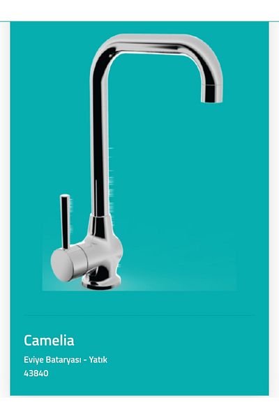 ZEK BANYO Camelya Kitchen Faucet 6 Years Warranty