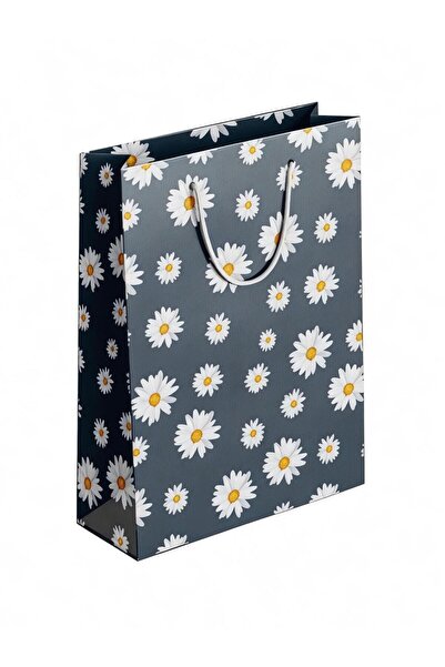 KESKİN COLOR Hediyelik Karton Çanta Papatya ( 37*28*11 cm )