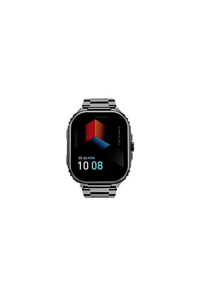 HiFuture Ultra3 PRO Bluetooth 5.3 AMOLED Ekran IP68 2.04 inç Arama Özellikli 52mm Akıllı Saat Siyah