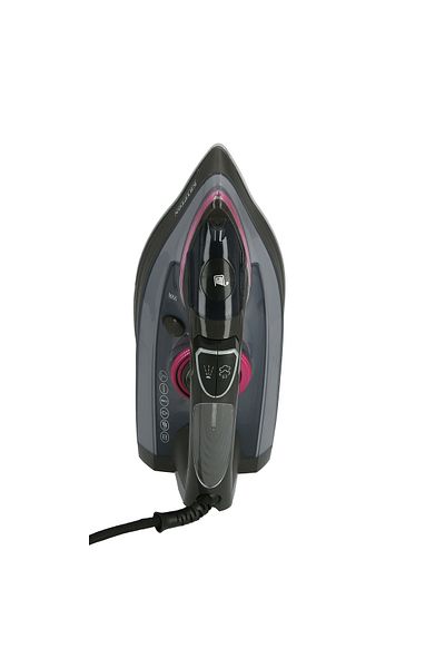 KRYPTON Non-Stick Steam Iron with Dry/Wet Modes, Vertical Steam, Self-Clean, Soft Grip – Easy Ironing