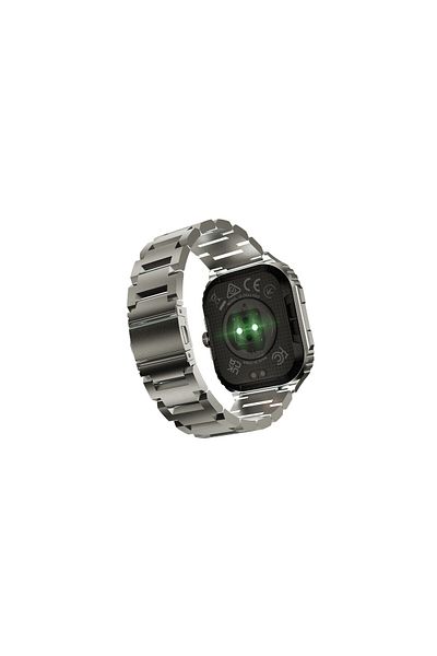 HiFuture Ultra3 Pro Bluetooth 5.3 Amoled Screen Ip68 2.04 Inch 52mm Smart Watch with Call Feature Silver