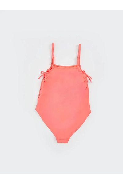 LC Waikiki LCW Kids Coral Quick Dry Μαγιό για κορίτσια με προστασία UV