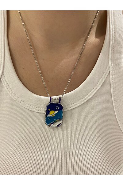 Fiamoss قلادة الكوكب الصلب