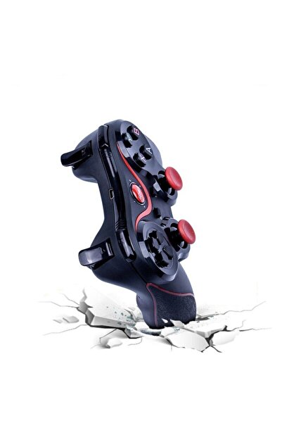 Genel Markalar Wireless Kablosuz Oyun Kolu Bluetooth Joystick Gamepad Telefon Tutacağı Standlı