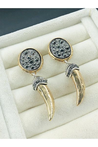 DS DİAMONDSHOP Earrings Zircon Stone Model New Season Bykp- 202505844