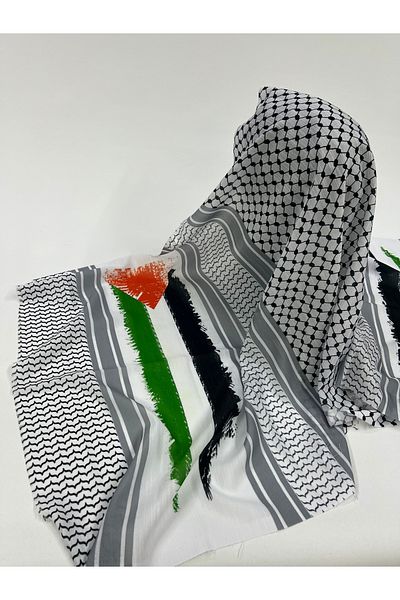 NURMAHREM Shawl Palestine Shawl