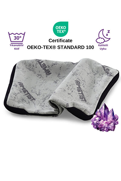 Rudu Husa de pernă Anti-Stres Amethyst Beauty Visco Visko 60x40x14cm