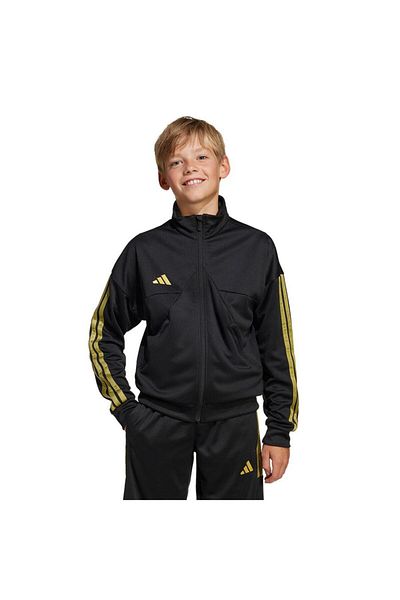 adidas Children's Black Jacket J Hot Cof Ttop Jı6185