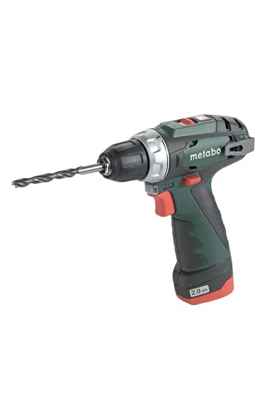 Metabo PowerMaxx BS Şarjlı Matkap 12 Volt + 41 Parça Aksesuar Seti 600080710