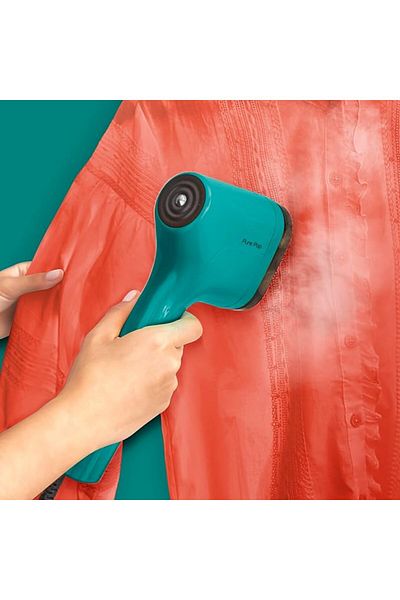 TEFAL 1300W Pure Pop Corded Handheld Garment Steamer Teal Green DT2024G0