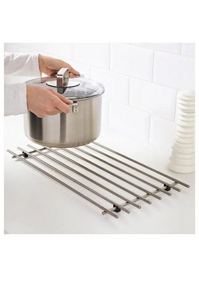 IKEA Premium Product Quality Production Durable Practical Easy to Use Stainless Steel Trivet Lämplig