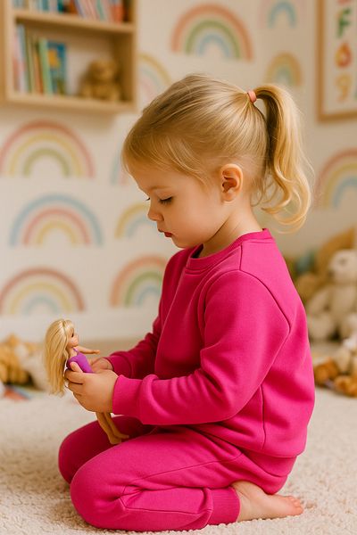 Soft kids Seasonal Girl Top and Bottom Set