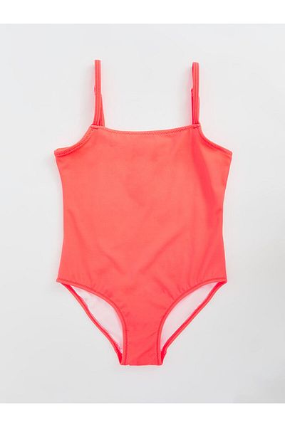DEEP BEACH Square Neck Girl's Swimsuit