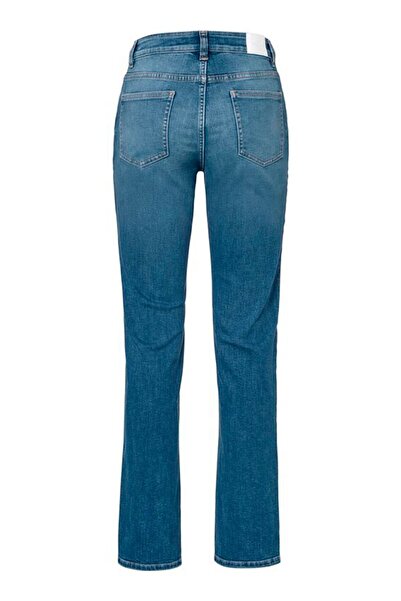 Tchibo Women Regular Fit Washed Stretchable Jeans, Blue