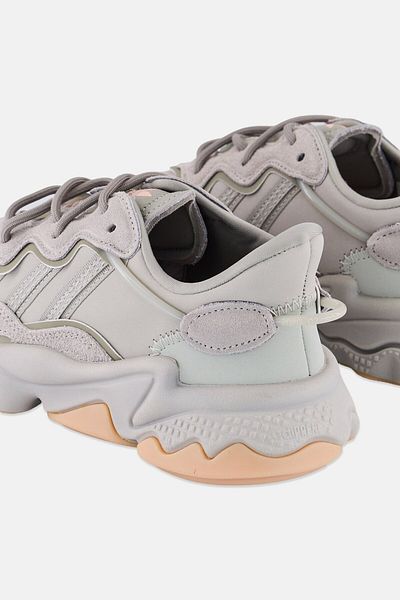 adidas Kids Boy Ozweego Lace Up Outdoor Shoes, Grey