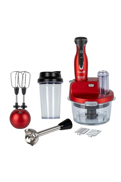 TEFAL 1500W Power Food Processor Set - 1500ml - Turbo and Glass Bowl