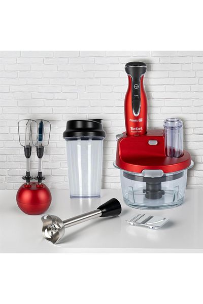 TEFAL 4 Blade Blender Food Processor Set - 1.5 Liter Large Bowl - Superior Performance