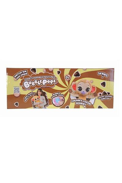 Sunman Bubble Pops Scented Plush Chocolate Scented Monkey