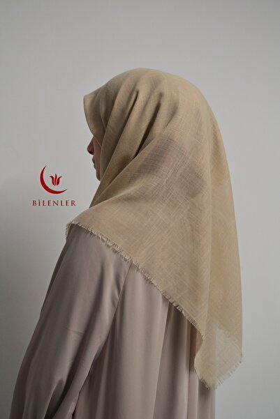 Bilenler Flared Square Cotton Scarf 100X100Cm