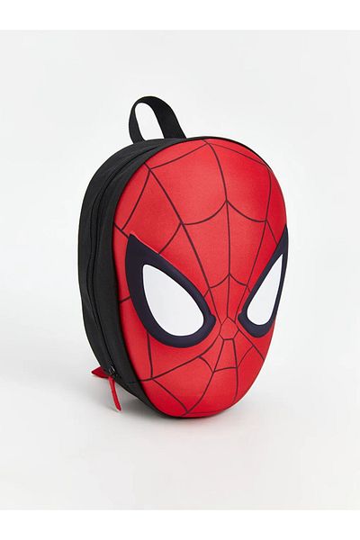 LC Waikiki Red Spider-Man Printed Boy's Backpack