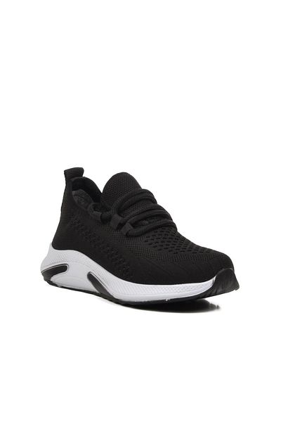 WALKWAY Black Lightweight Unisex Children's Sports Shoes Pına 151 F