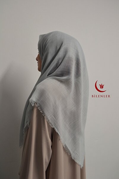 Bilenler Flamed Square Cotton Scarf 100x100cm (5 Pieces)