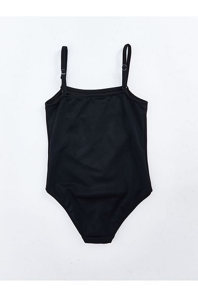 DEEP BEACH Square Neck Girl's Swimsuit