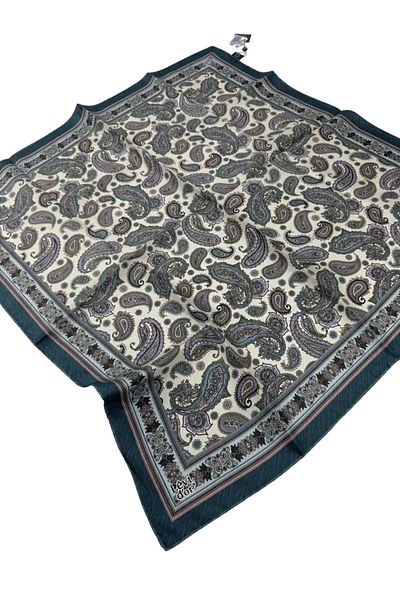 Levidor Μεταξωτό μαντήλι Twill LD612 Ethnic Pattern Πολύχρωμο 12