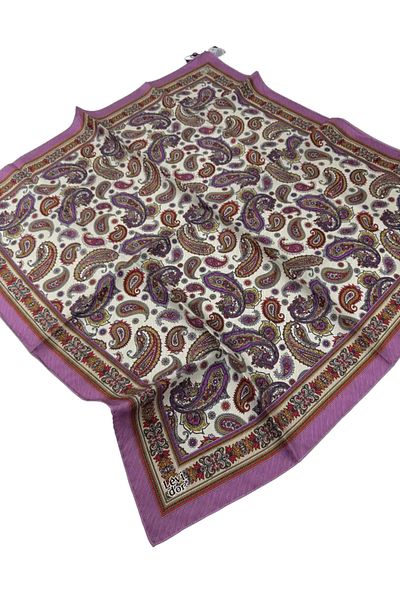 Levidor Μεταξωτό μαντήλι Twill LD612 Ethnic Pattern Πολύχρωμο 8
