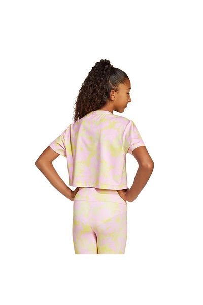 adidas Children's Yellow T-Shirt Jg Tr-Es Fl Te Jı6098