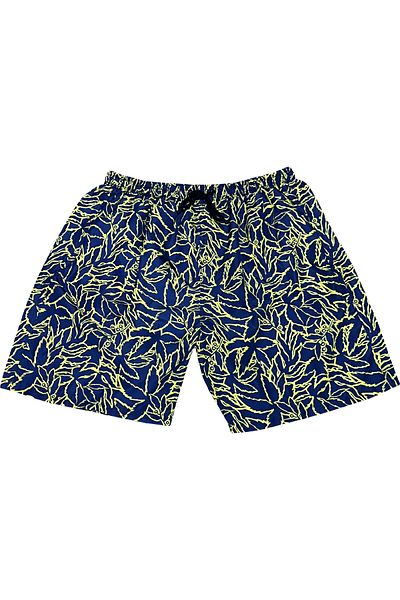 Lifeguard Plus Size Patterned Swim Shorts