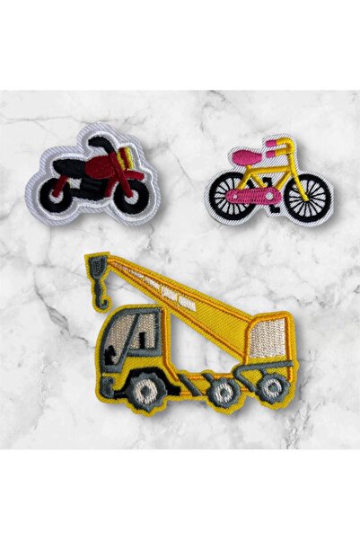 OZN AKSESUAR 3-dijelni peglanjivi zakrpe, zakrpe za šivanje, zakrpe, ukrasne ...