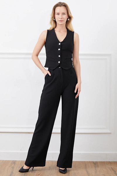 İKLİM LİFE Vest Pants Double Set