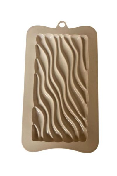 Pastaland Silicone Chocolate Mold Water Wave Patterned 21*11 cm